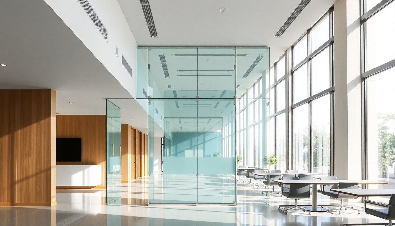 Acoustic Glass Partitions for Open Offices: Sound Insulation Performance