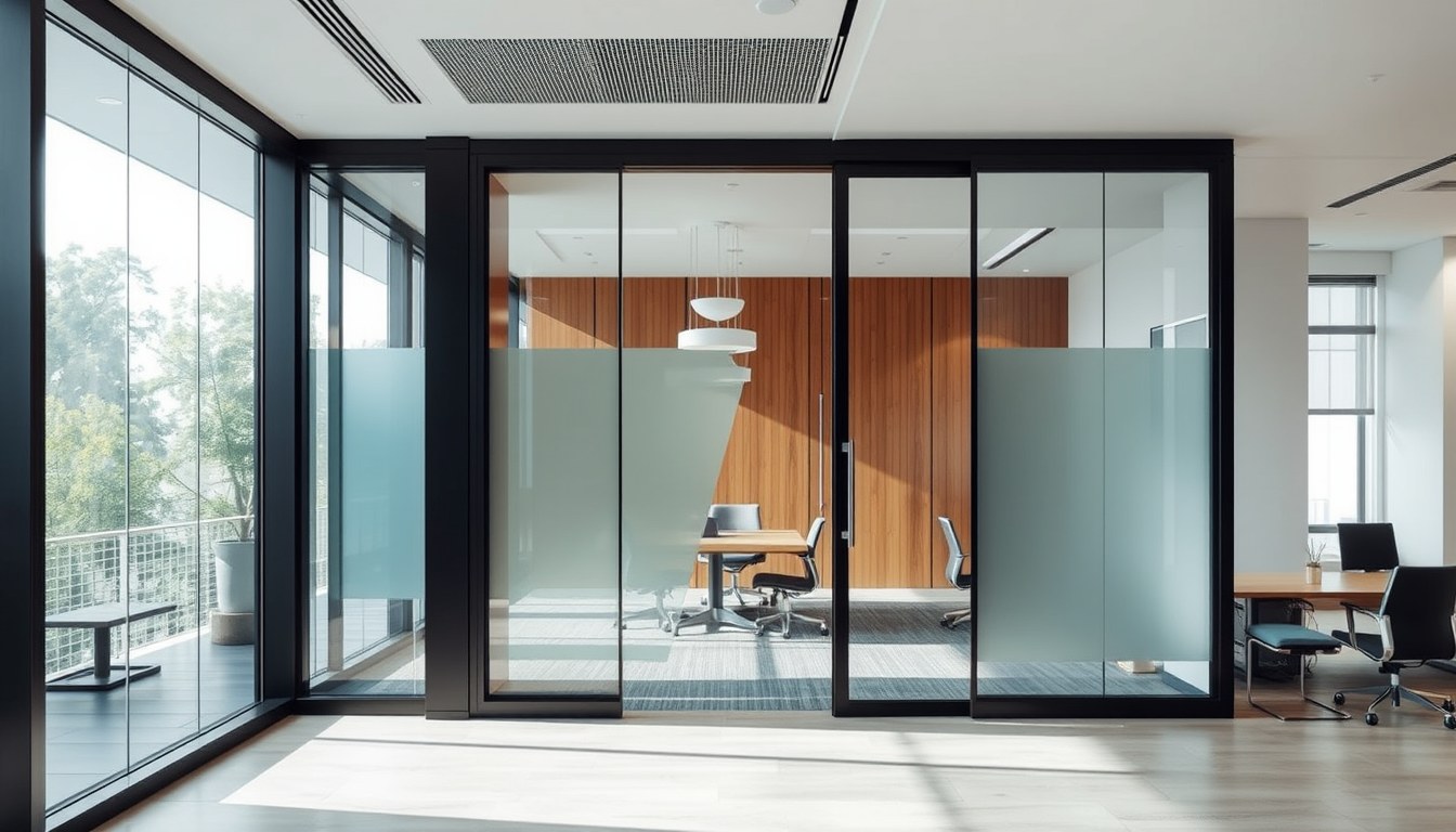 Acoustic Glass Partitions: Soundproofing Offices Without Bulk