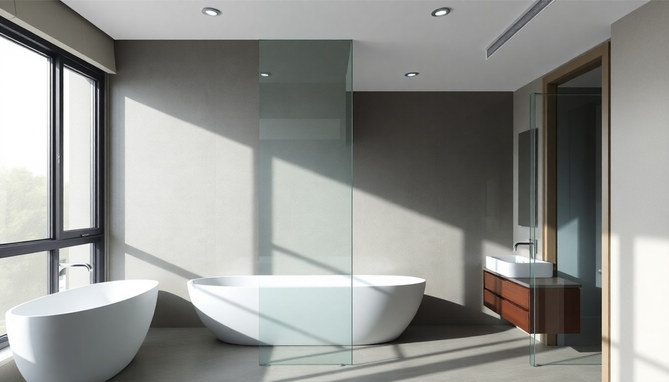Bathroom Glass Edge Polishing & Grinding Service Bangalore