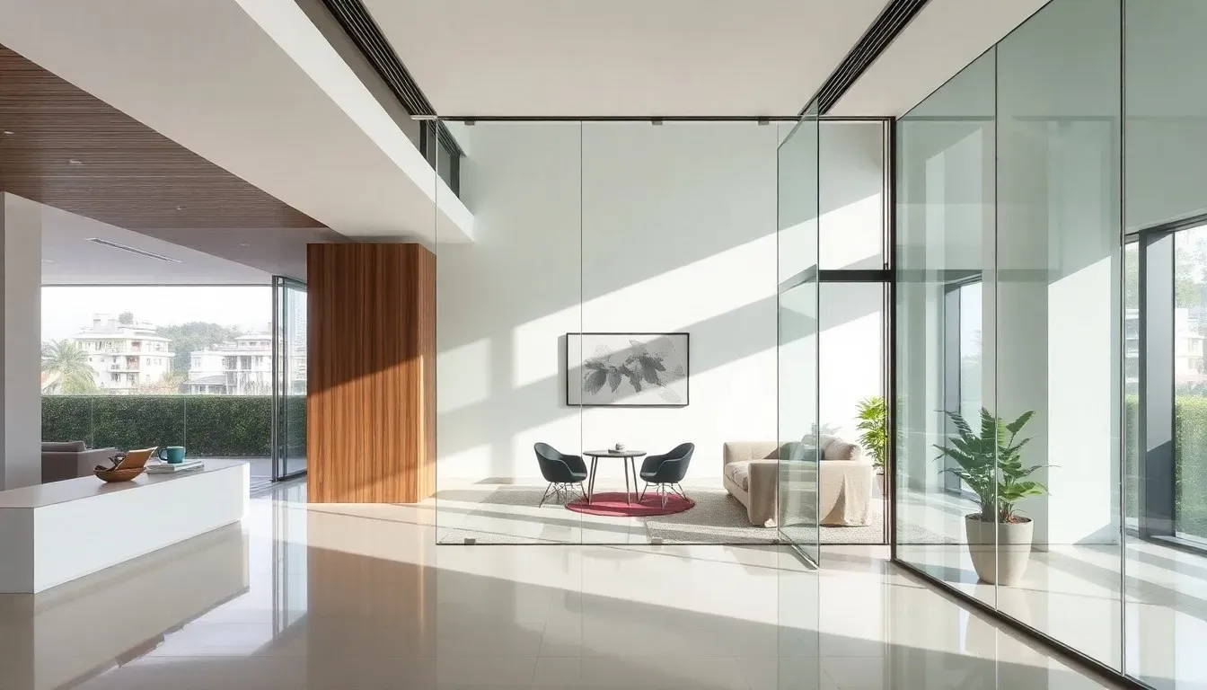 Best Interior Designers in Whitefield Bangalore for Glass Partition Projects