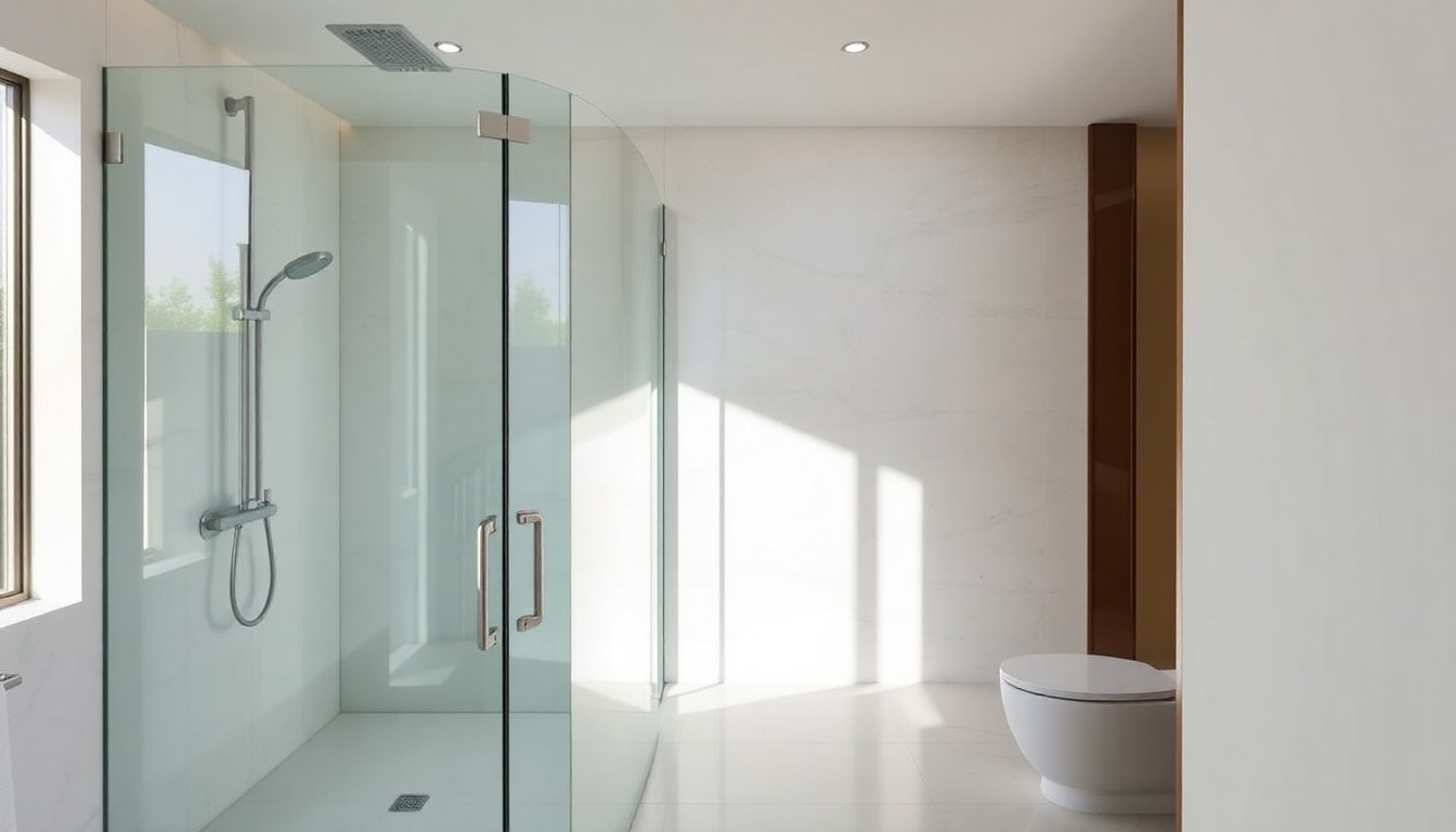 Curved Glass Shower Enclosures: Custom Fabrication & Installation Challenges