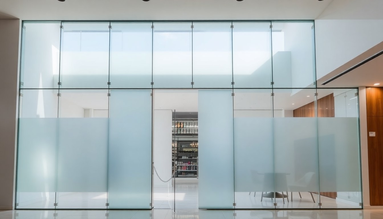 Fluted Glass vs Frosted Glass for Shopfronts: Visibility and Branding Guide
