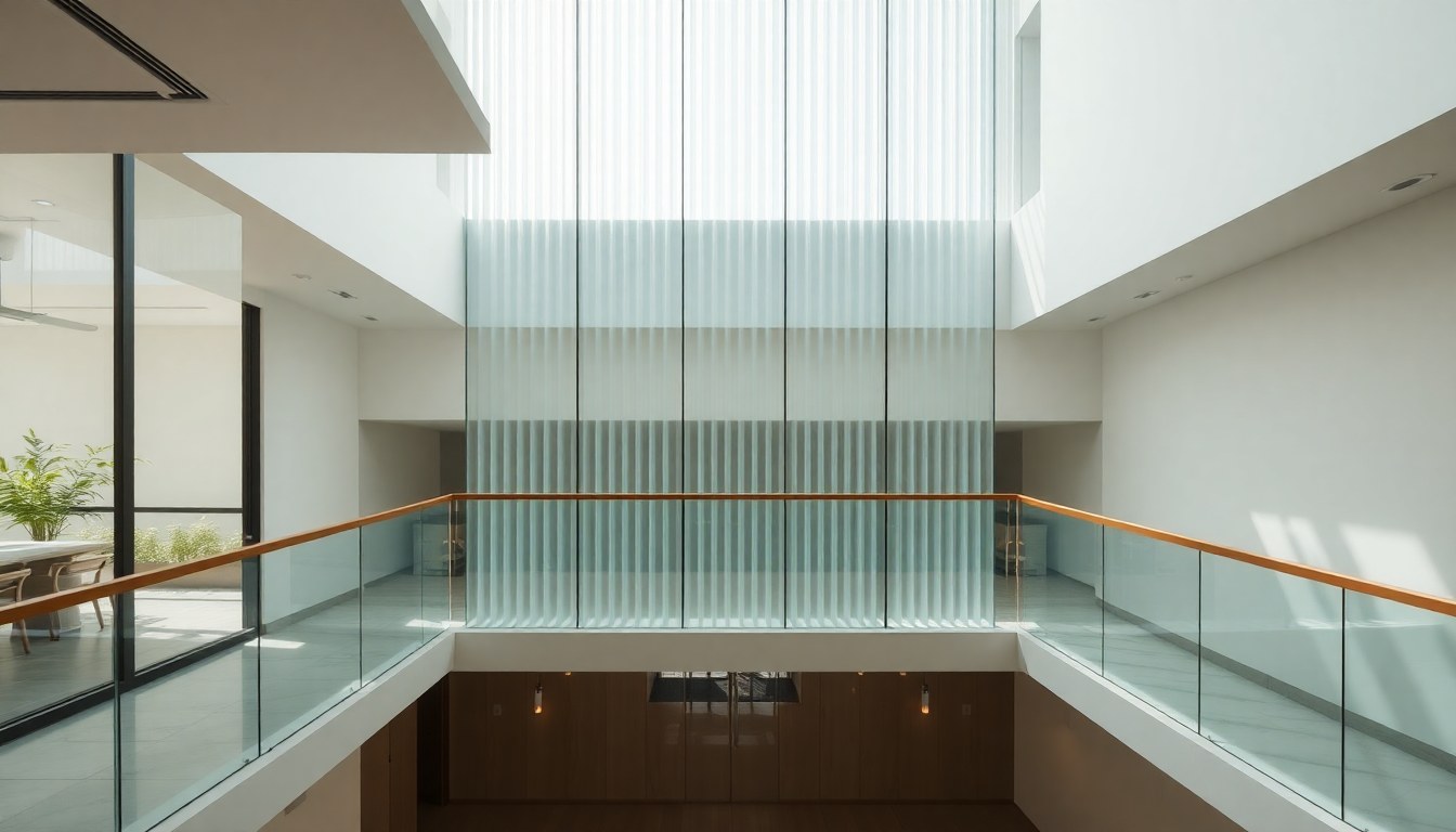 Fluted Glass Partitions: Diffused Light & Modern Aesthetics Explained