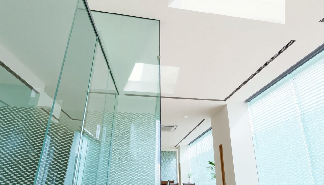 Fluted Glass Partitions: Texture & Privacy Without Frosting Cost