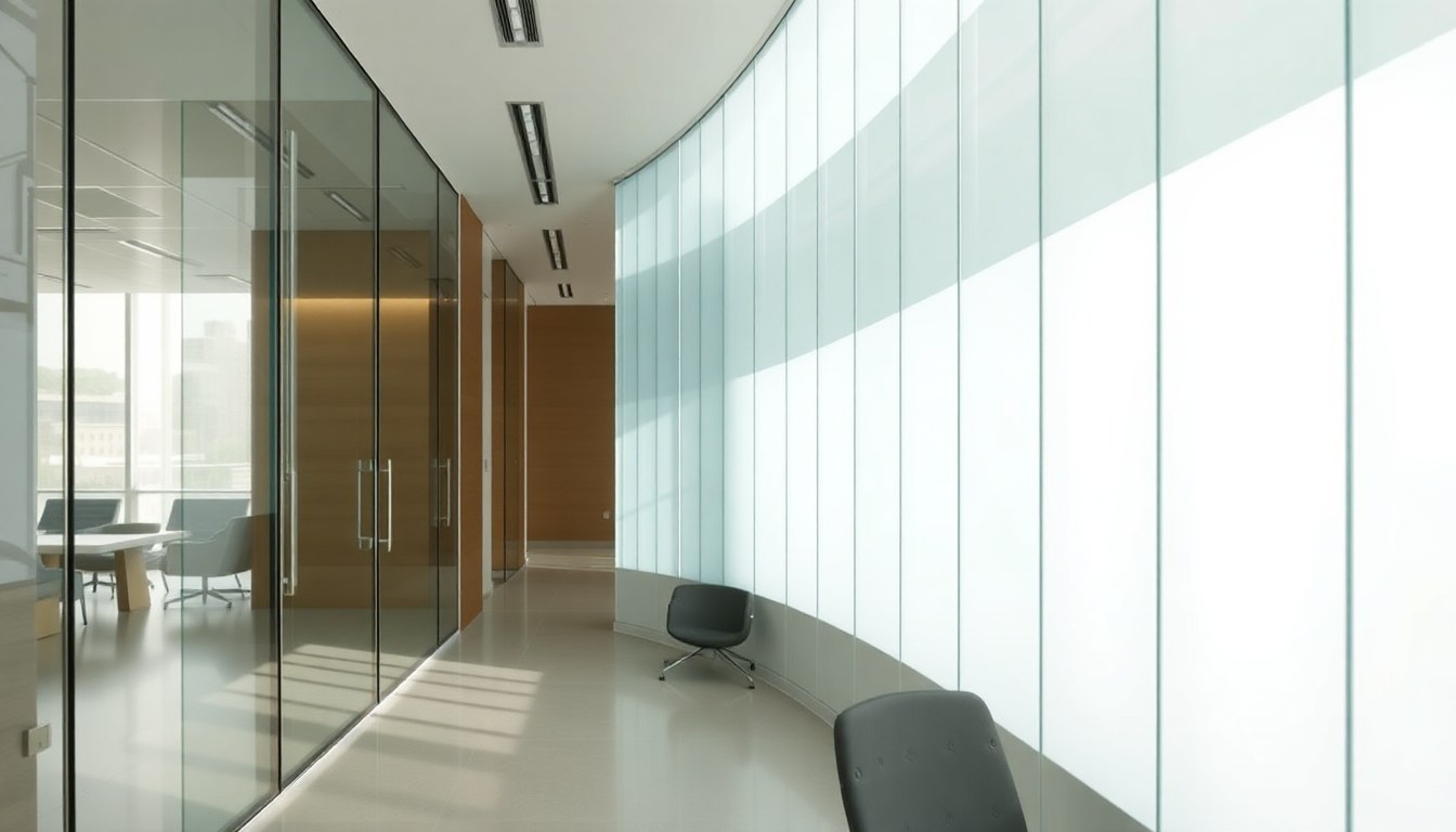 Fluted Glass Partitions vs Frosted: Aesthetic and Functional Differences