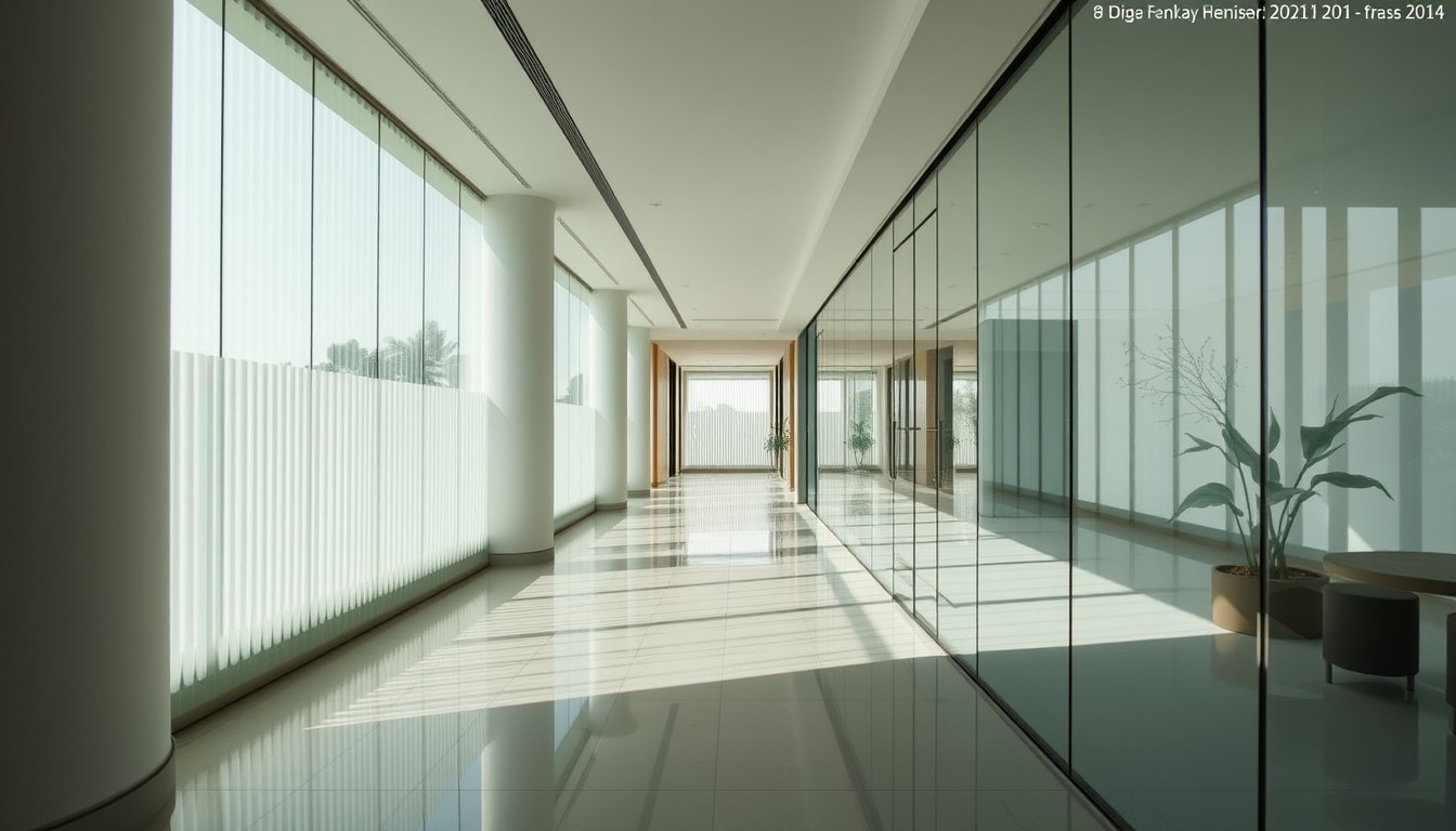 Fluted Glass vs Clear Glass Partitions: Design Impact & Light Diffusion