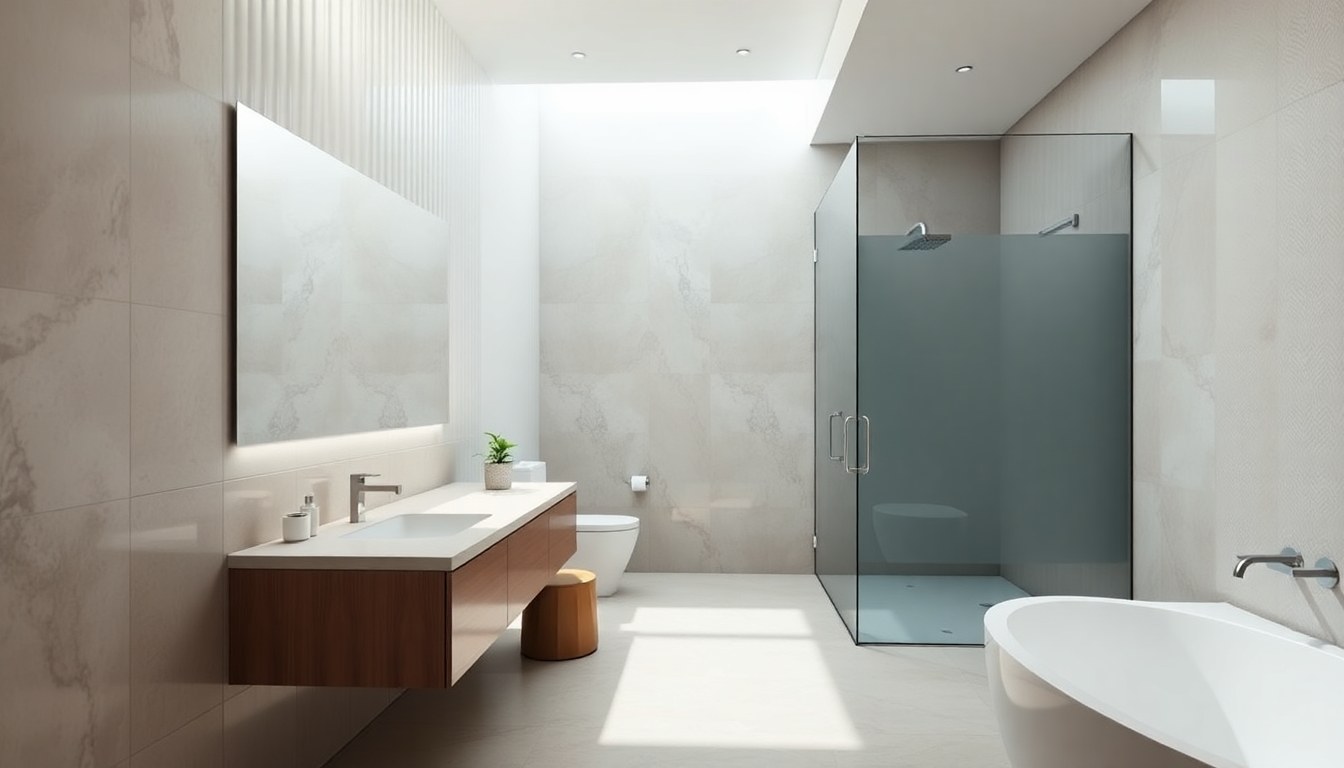 Fluted Glass Partitions vs Frosted: Which Hides Better in Bathrooms?
