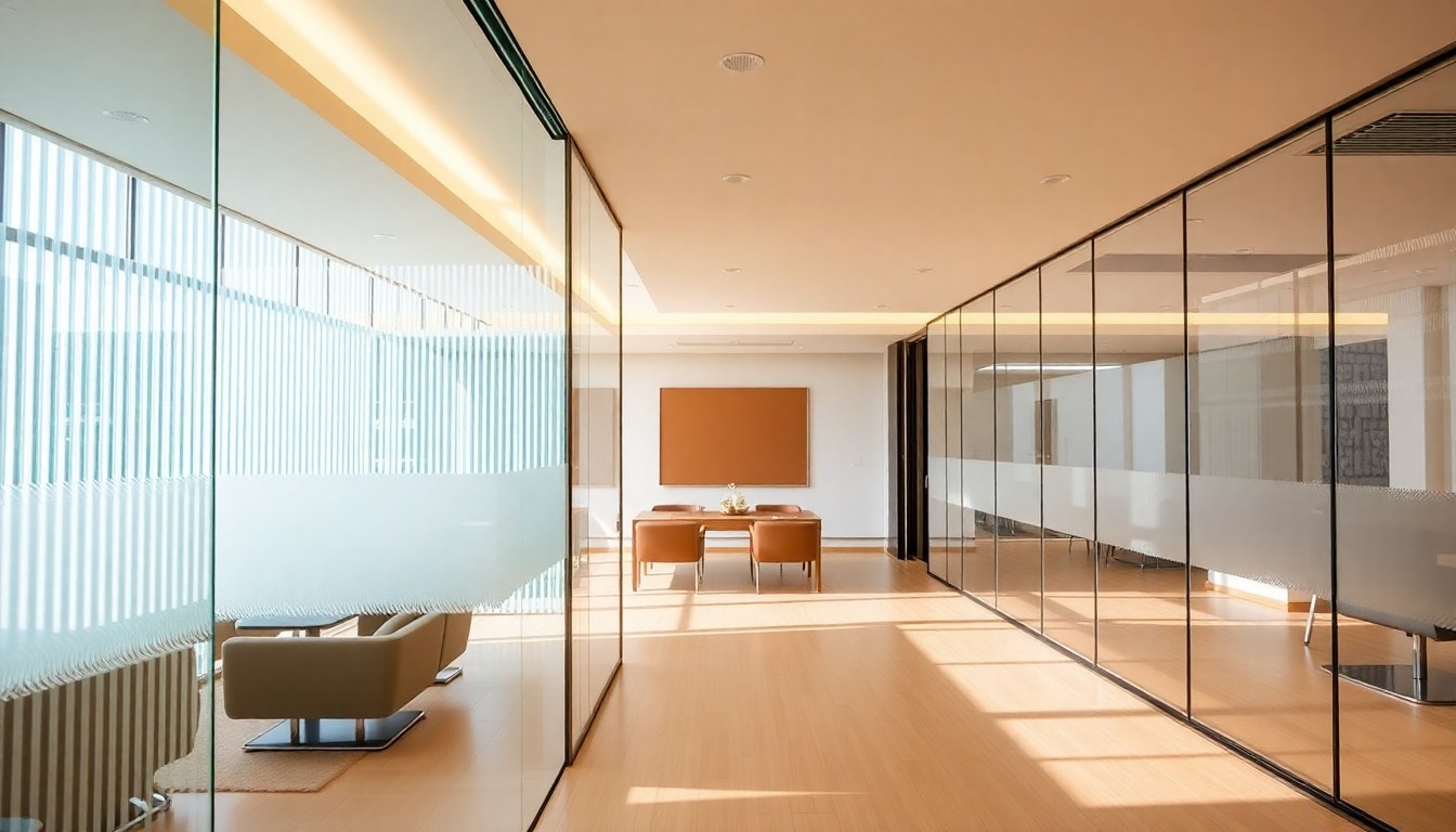 Fluted Glass Partitions vs Frosted Glass: Design & Durability Comparison