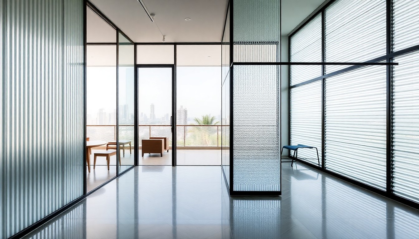 Fluted Glass vs Reeded Glass Partitions: Aesthetic & Privacy Comparison
