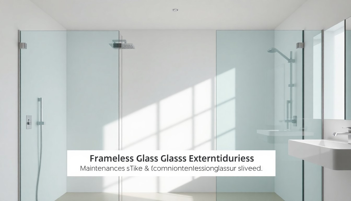 Frameless Glass Shower Enclosures: Maintenance Tips & Common Problems Solved
