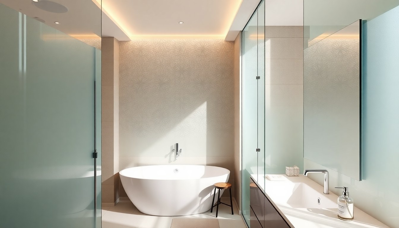 Frosted Glass for Bathroom Privacy: Patterns, Thickness & Installation in Delhi Homes