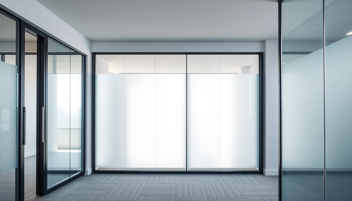Frosted Glass for Office Partitions: Privacy Levels & Light Transmission Trade-offs