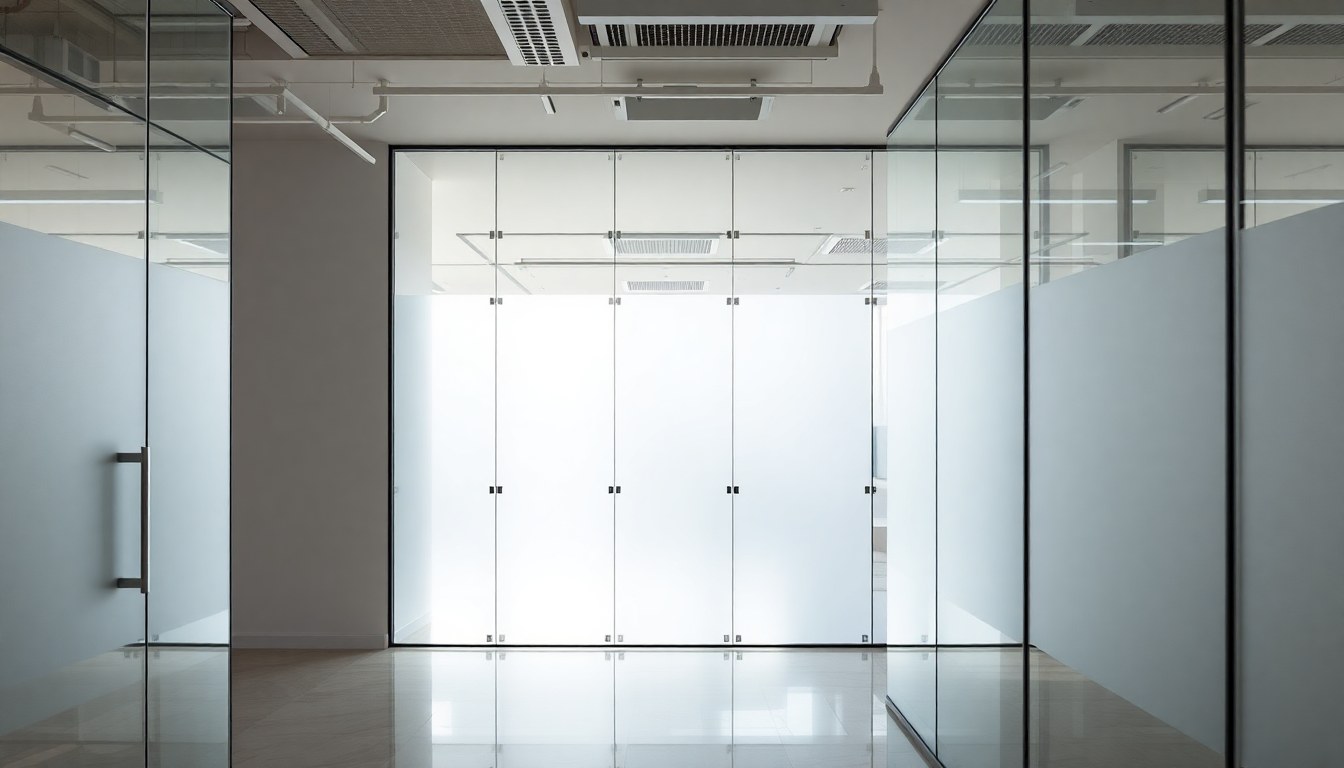 Frosted Glass Partitions for Open Office Spaces: Design & Acoustic Benefits