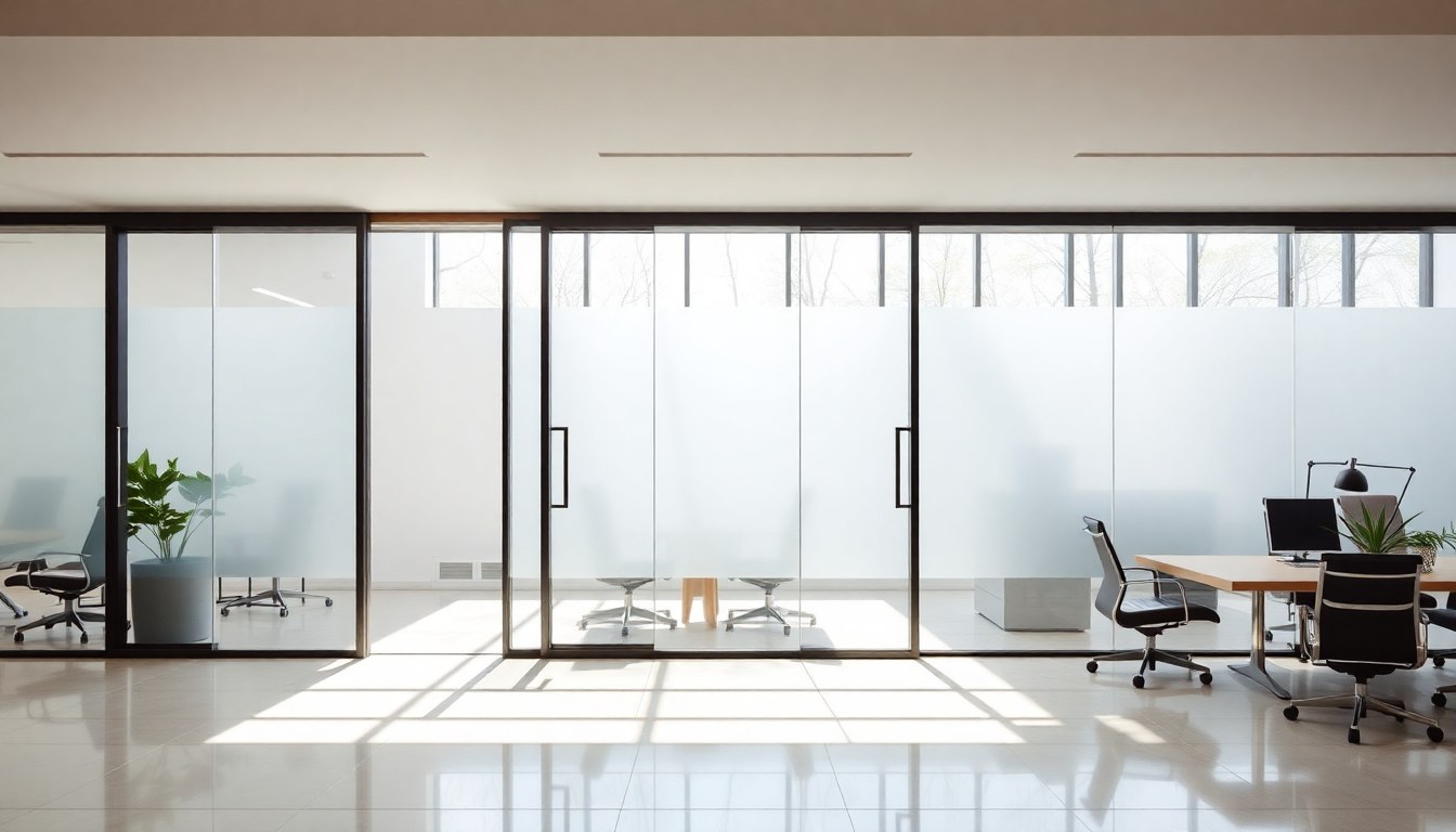 Frosted Glass Partitions for Open Office Design: Installation & Cost Guide