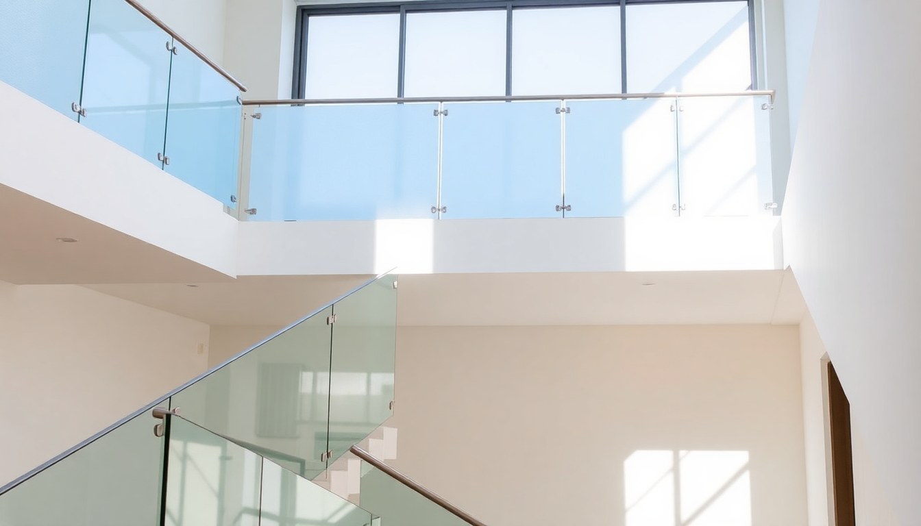 Frosted Glass Railings for Staircases: Design Ideas & Safety Standards in India