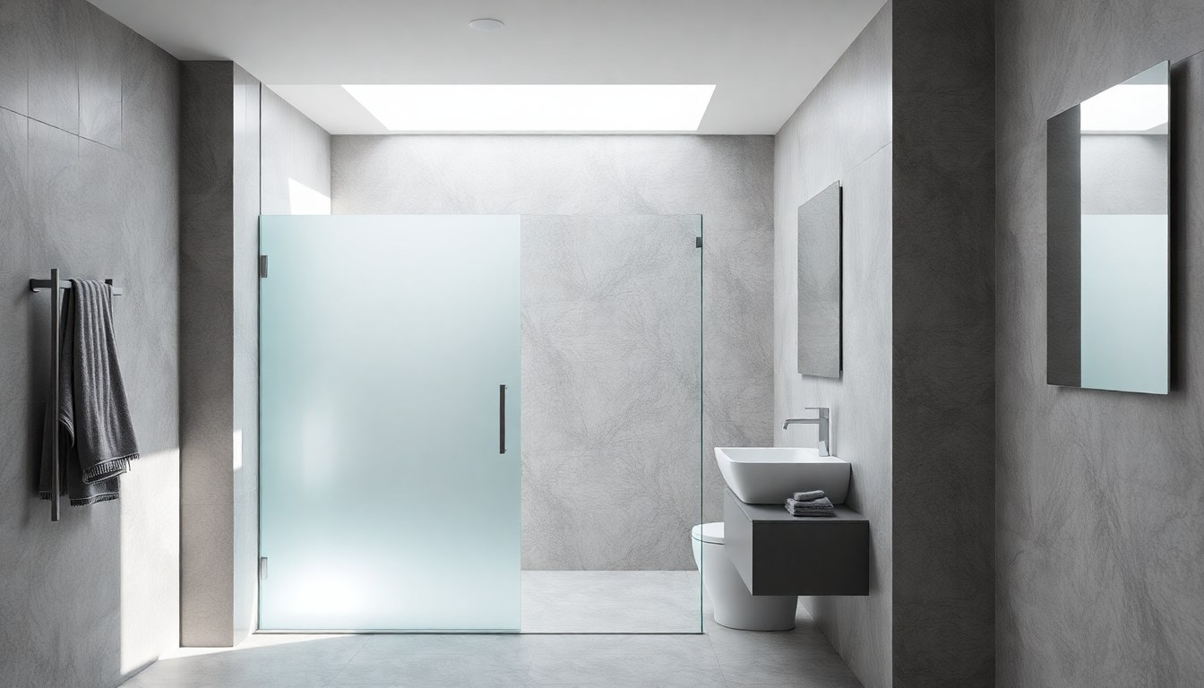 Frosted Glass Shower Enclosures: Privacy, Durability & Design Combinations