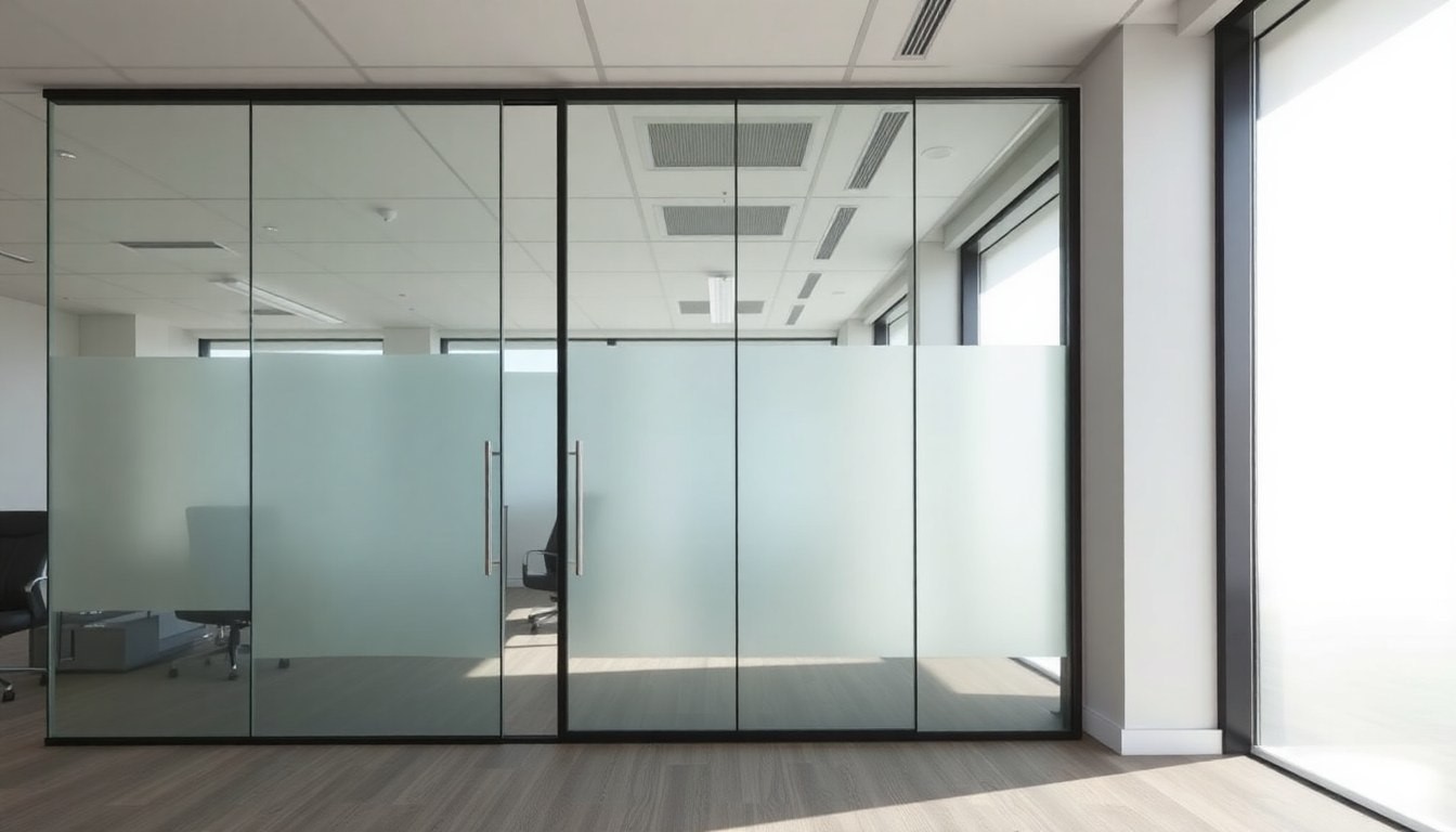 Frosted Glass vs Fluted Glass for Office Partitions: Design & Light Diffusion