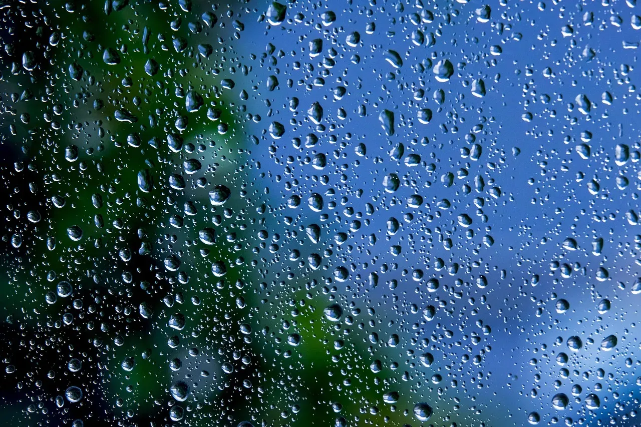 raindrop, glass, nature, rain, window, wet, window glass, water droplets, water, rainy, close up, waterdrop