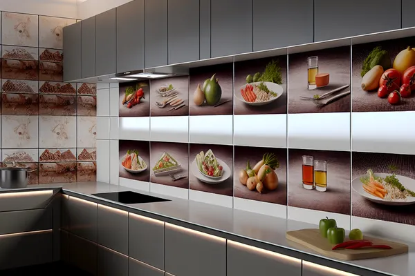 Kitchen UV 7 — kitchen backsplash design concept