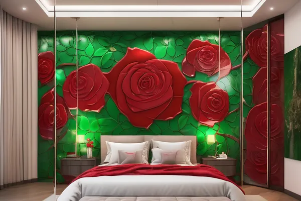 Rose Haven — glass wardrobe design concept