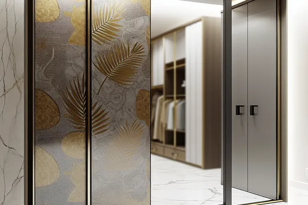Wardrobe concept 1 — glass wardrobe design concept