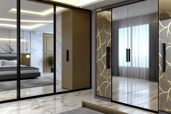 Wardrobe concept 3 — glass wardrobe design concept