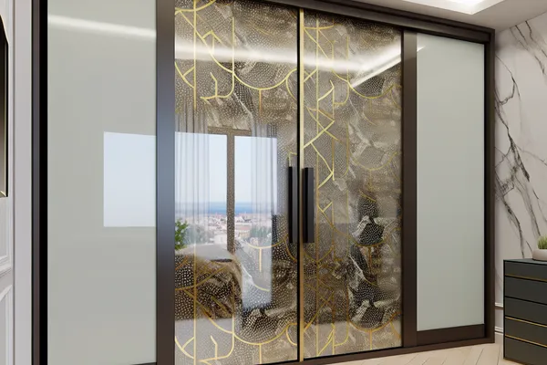 Wardrobe concept 6 — glass wardrobe design concept