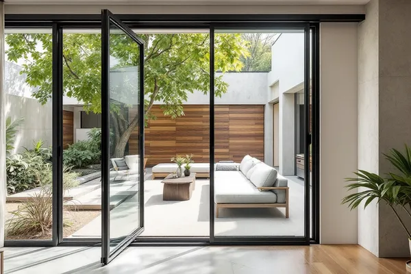 Sliding Garden Door — glass door
