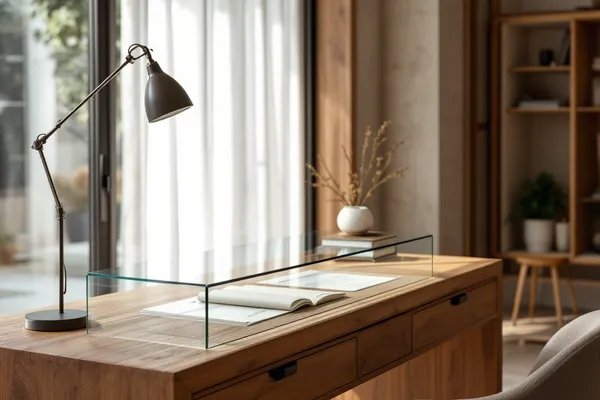 Desk Protective Top — furniture glass