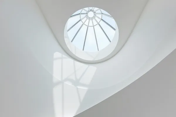 Domed Stairwell Rooflight — skylight