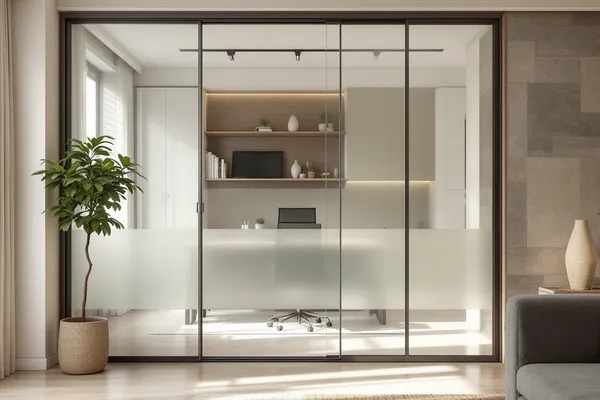 Switchable Office Partition — smart glass