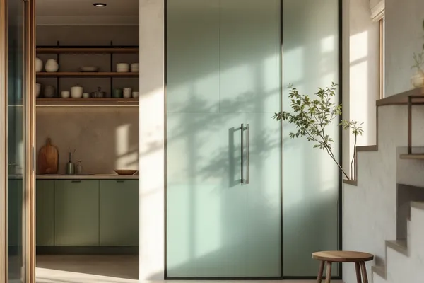 Frosted Calm — catalog 2bhk design concept