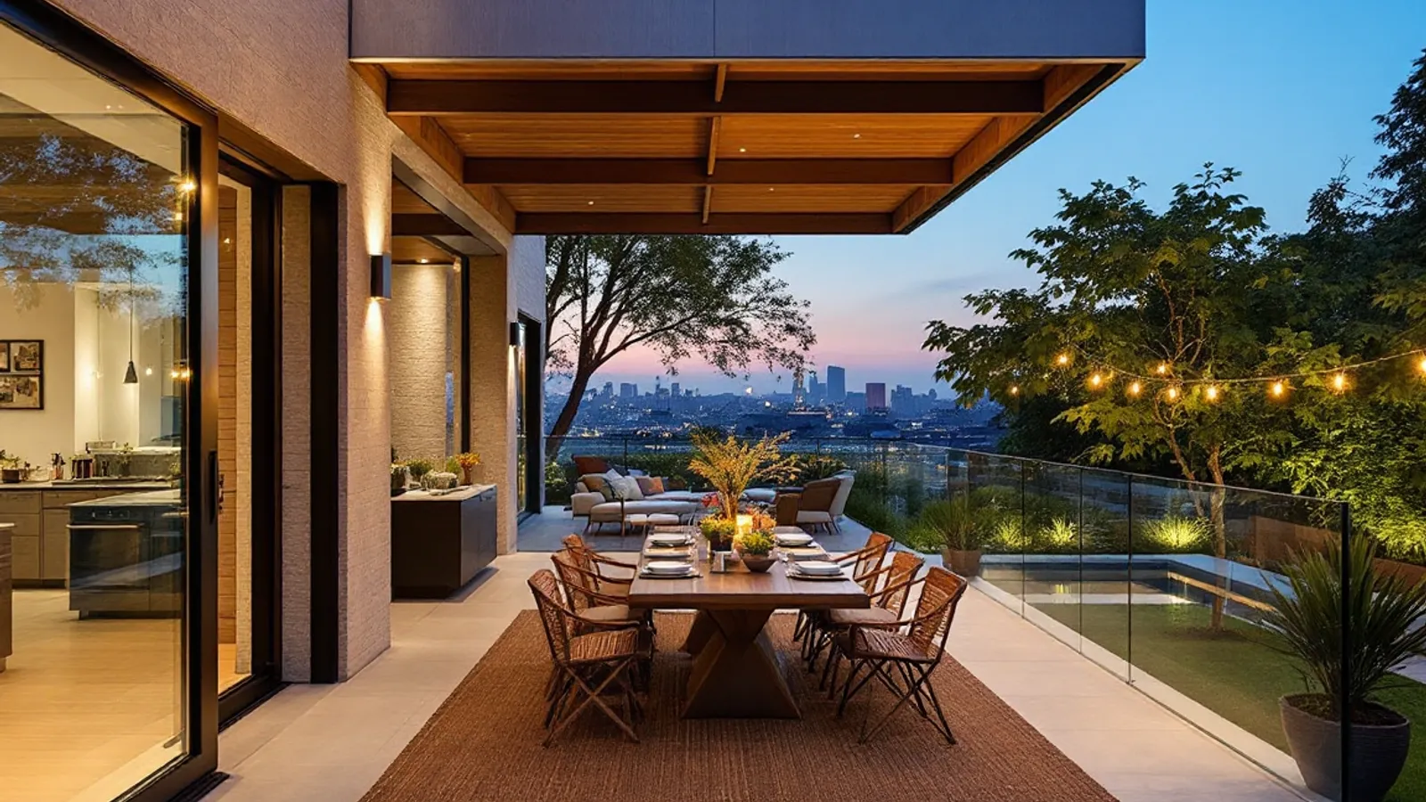 Terrace Supper — catalog 3bhk design concept