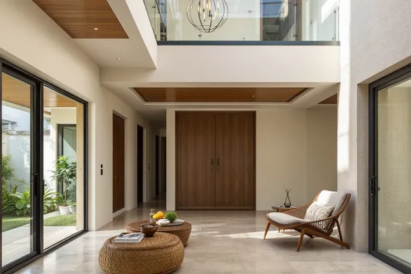 Atrium Fall — catalog villa design concept
