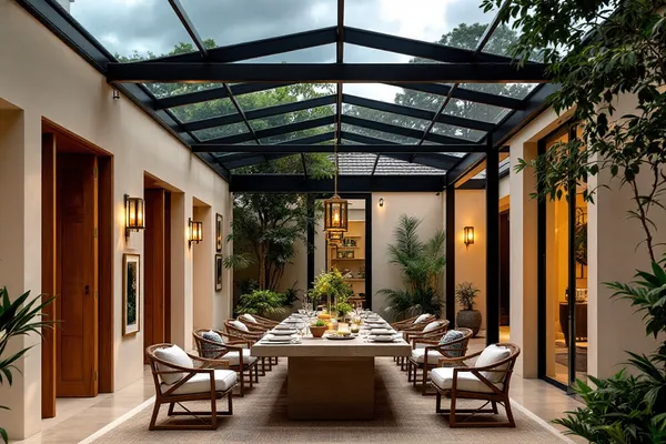Vaulted Supper — catalog villa design concept