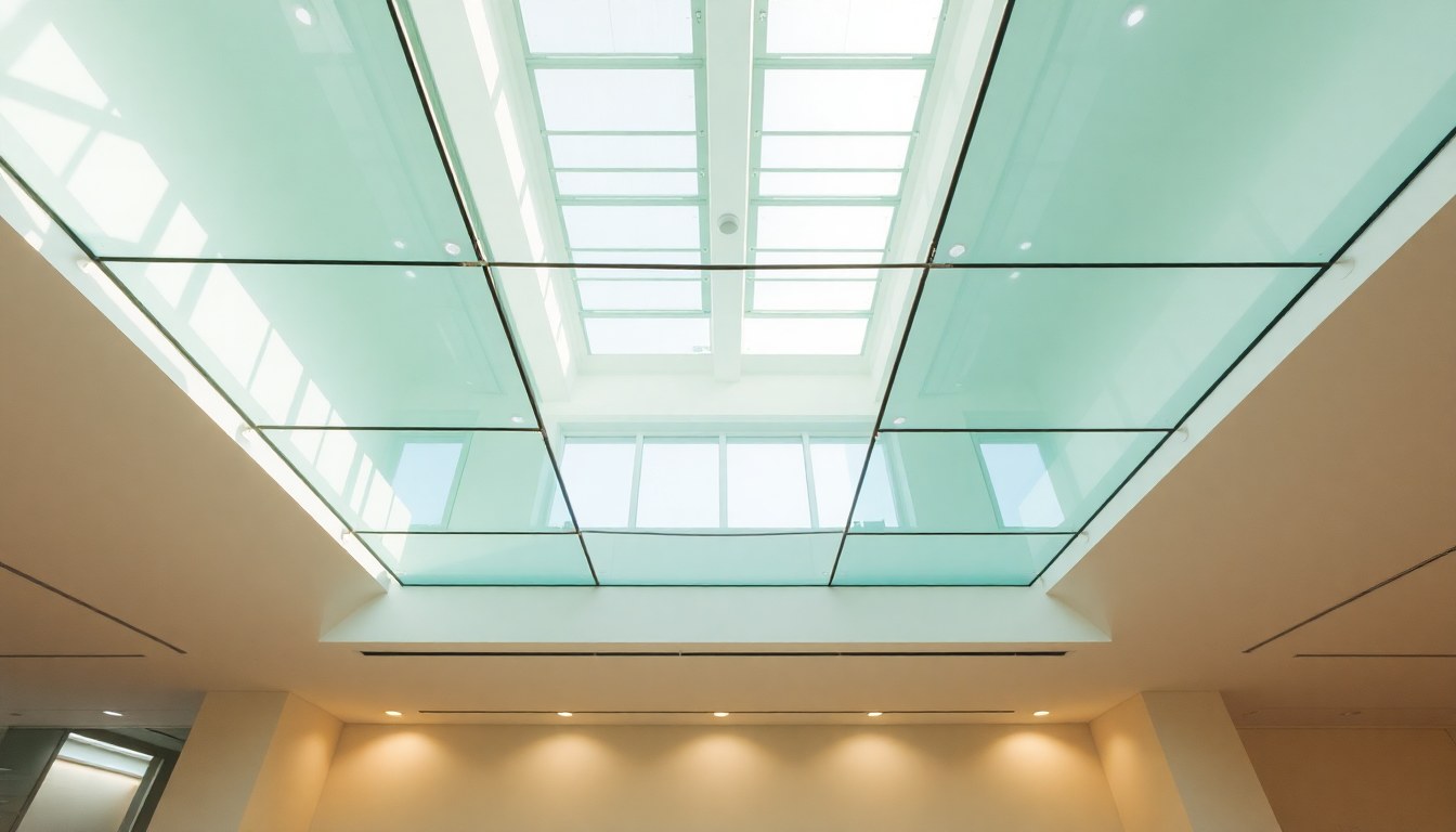 Glass False Ceilings: Acoustic Panels vs. Transparent Glass Alternatives