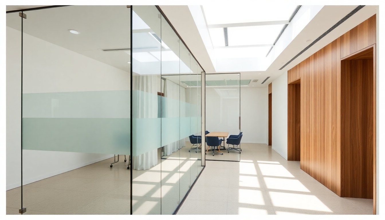 Glass Partition Soundproofing: How Thick Glass & Acoustic Seals Reduce Office Noise