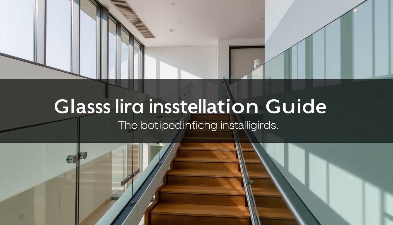 Glass Railing Installation Guide: Safety Standards & Step-by-Step Process