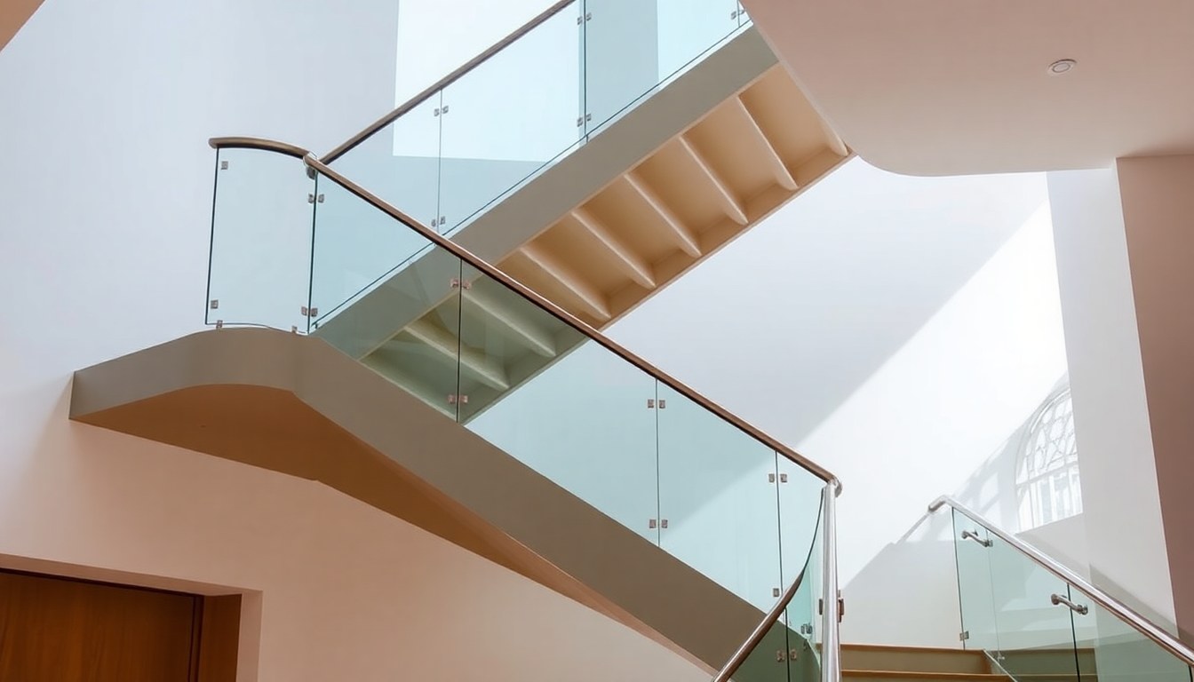 Glass Railings for Staircases: Safety Standards & Installation Guide