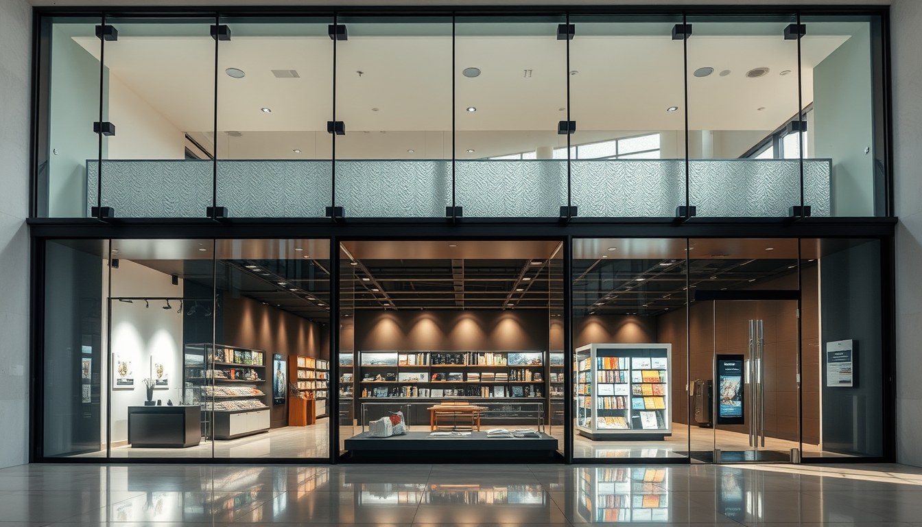 Glass Shopfront Design Trends 2026: Frameless Systems & Retail Display Ideas