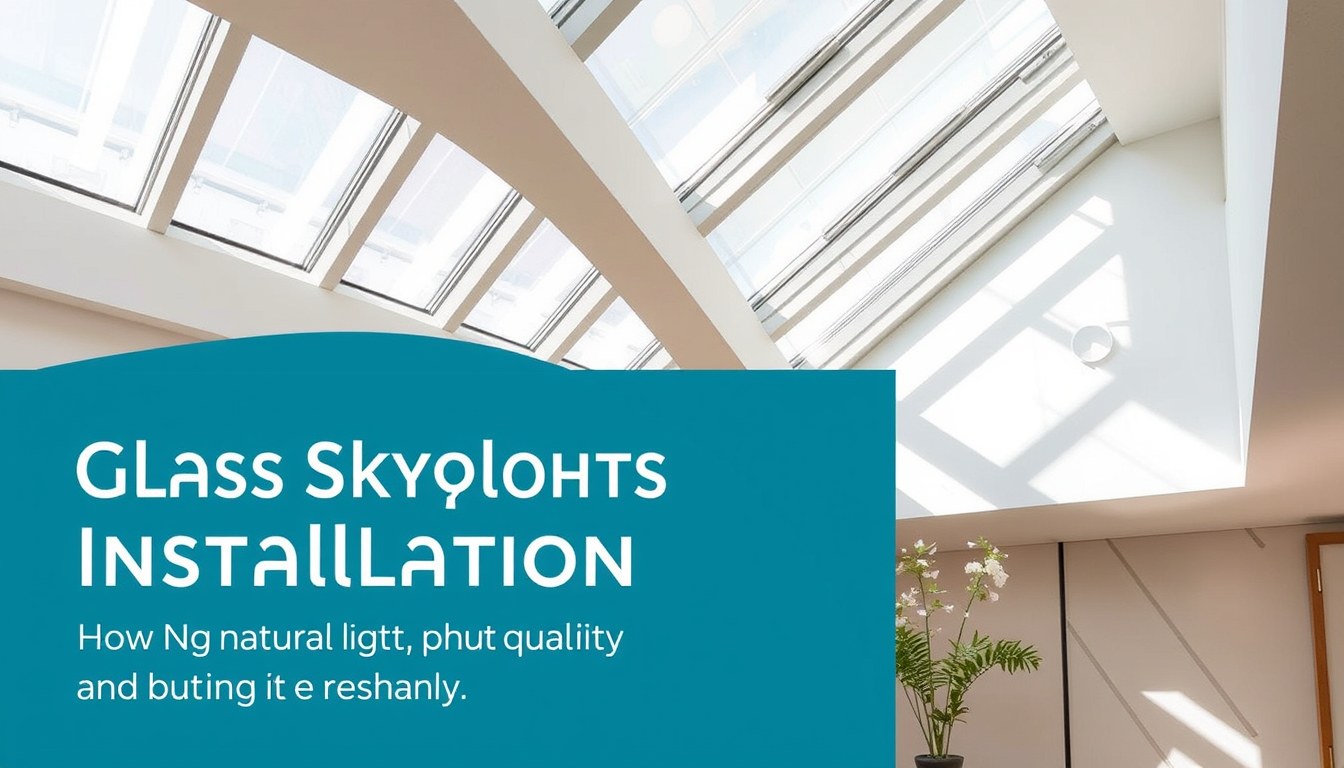 Glass Skylights Installation Guide: Bringing Natural Light to Your Home
