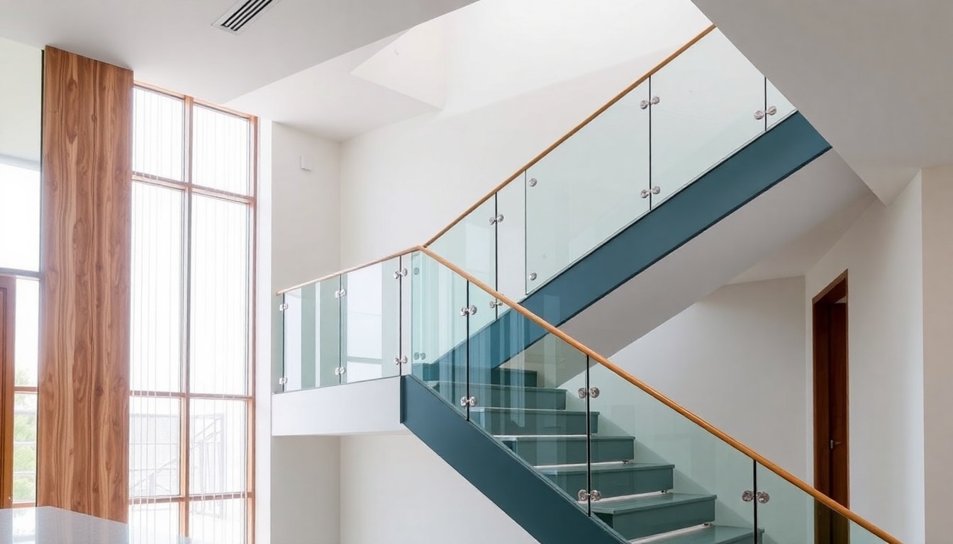 Glass Staircase Balustrades: Installation, Safety Standards & Maintenance