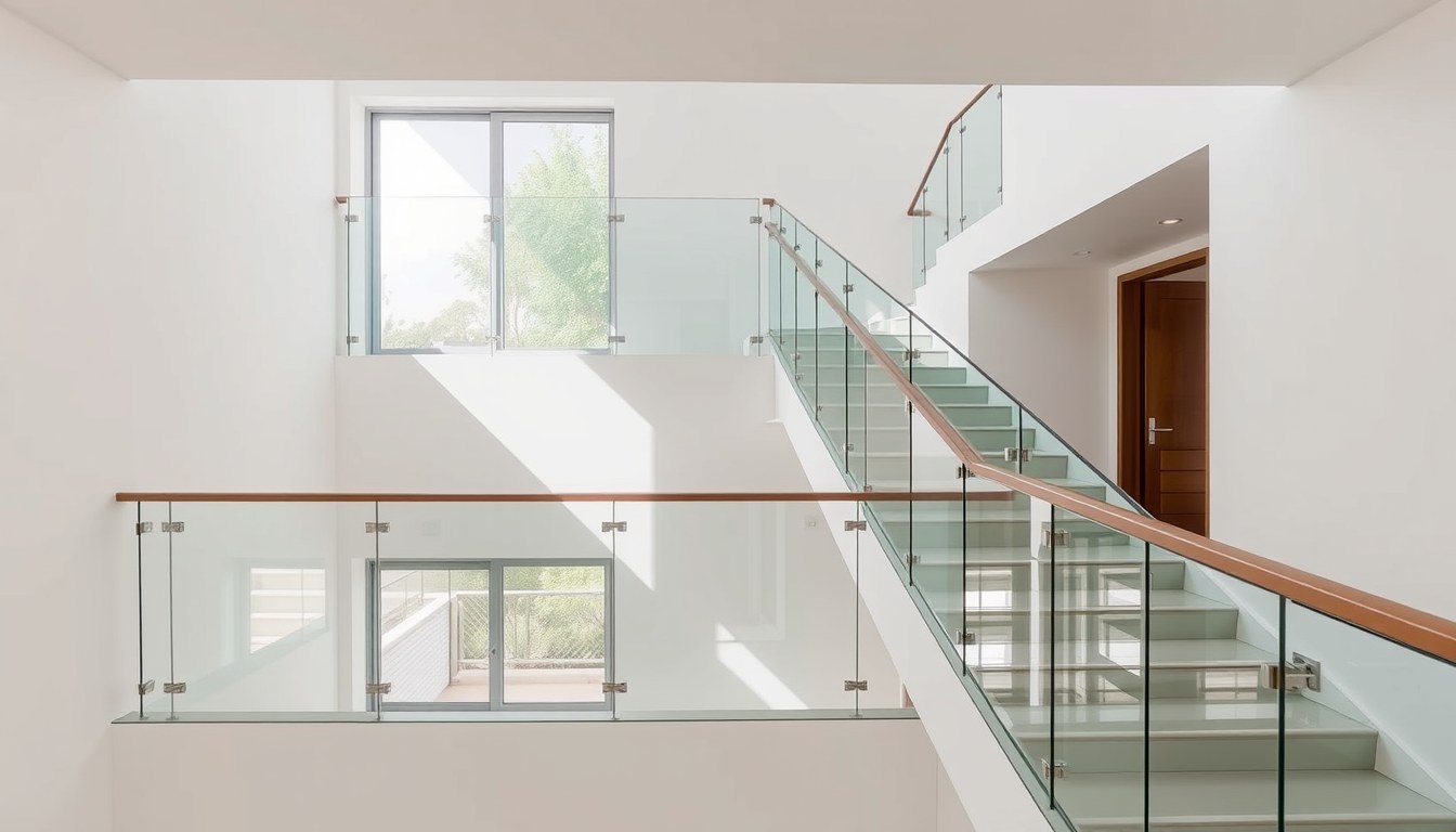 Glass Staircase Balustrades: Load-Bearing Design & Installation in Multi-Story Homes