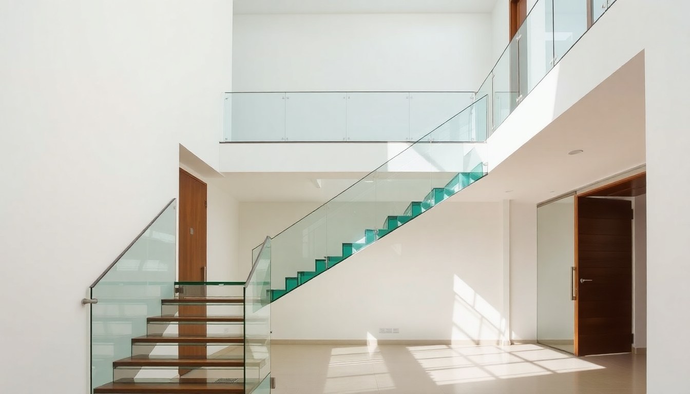 Glass Staircase Installations: Load Bearing, Safety & Design Ideas