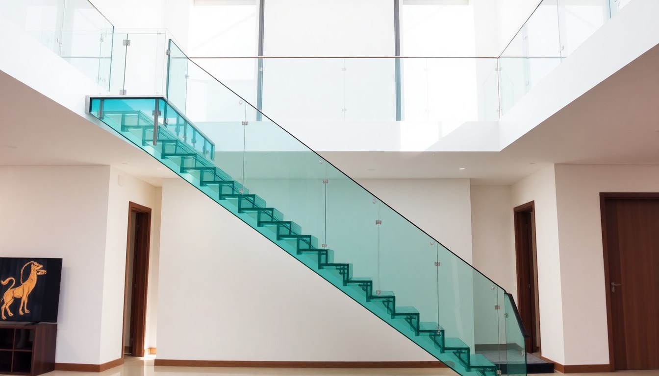 Glass Staircase Design: Safety Standards, Railings & Installation Guide