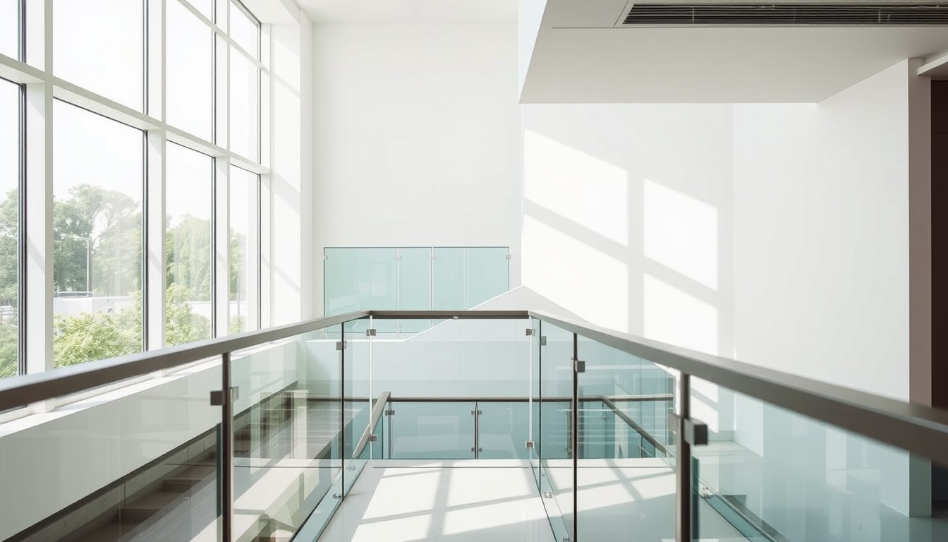 Glass Staircase Railings: Safety Standards, Design Ideas & Installation Cost