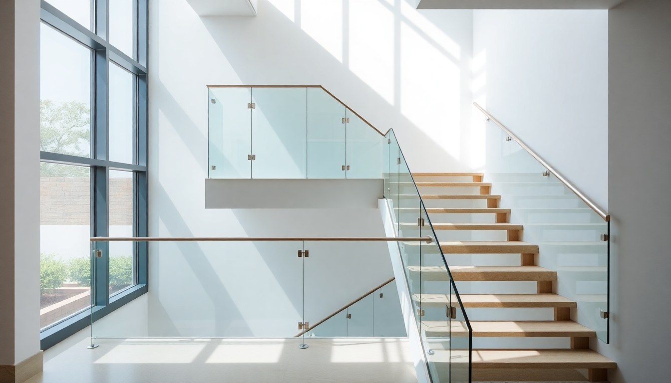 Glass Staircase Railings: Safety Standards, Design Ideas & Installation