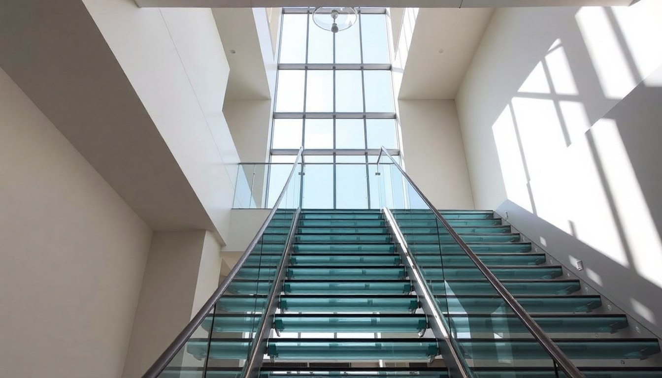 Glass Staircases: Design Ideas, Safety Standards & Maintenance