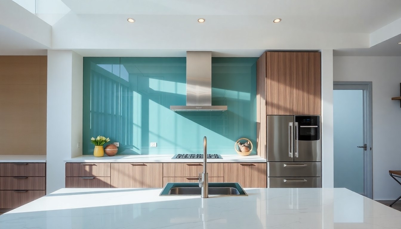 How to Choose the Right Toughened Glass for Kitchen Backsplash