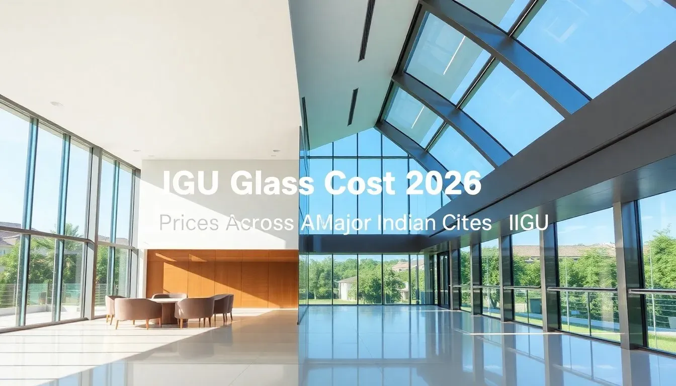 IGU Glass Cost Guide 2026: Prices Across Major Indian Cities
